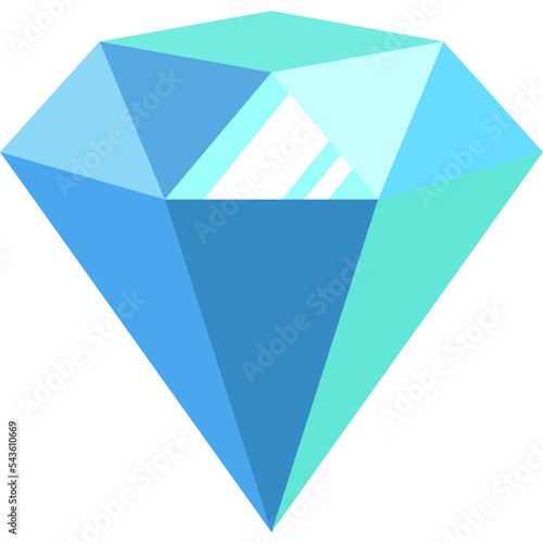 Retro Diamond Illustration  5 