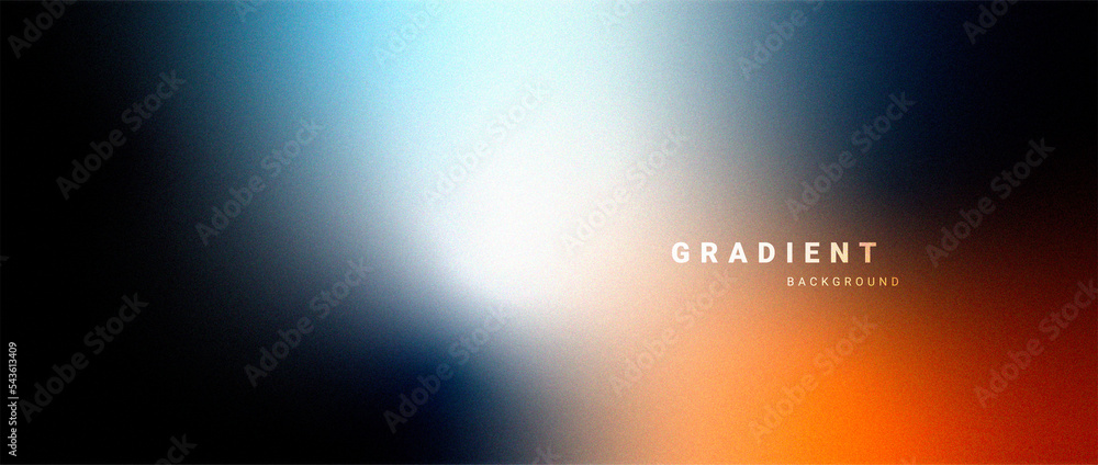 Blue gradient background with grain texture	
 - obrazy, fototapety, plakaty 