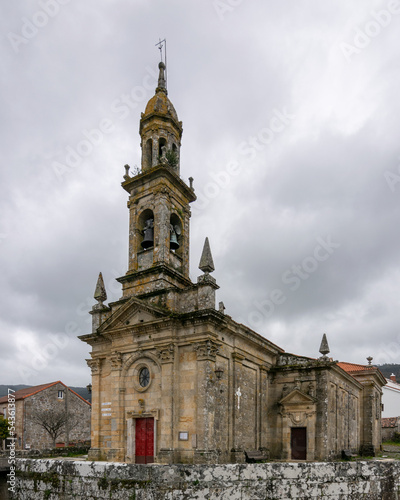 Iglesia de Santa Columba de Carnota (Galicia, España) photo