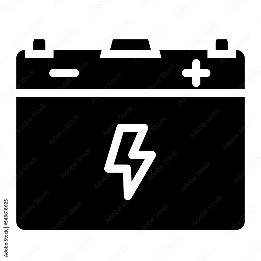 car battery icon car battery icon