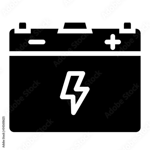 car battery icon