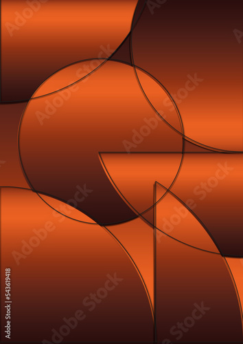 A3 Layout Kupfer Kreise 3