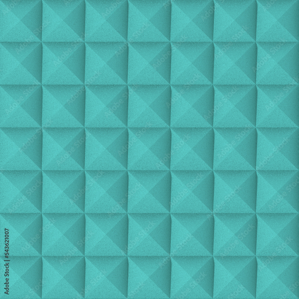 Fototapeta premium Abstract geometric background. Stone texture. triangle or pyramid. Futuristic design element. Square image. 3D drawing. 3D rendering.