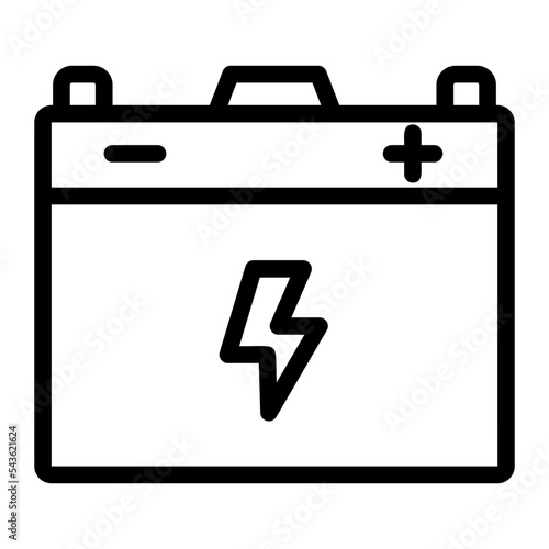 car battery icon