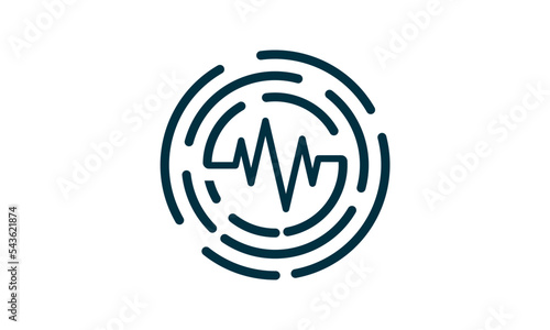 circle vibration logo