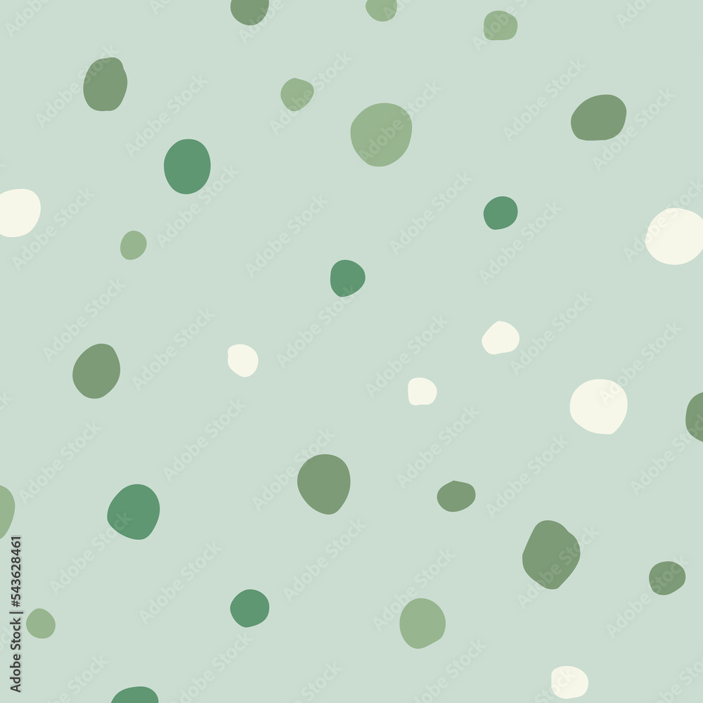Trendy abstract background. Colorful Doodle dot pattern. Abstract spots. Background of Art bubbles, PNG.