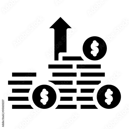 profits banking money icon