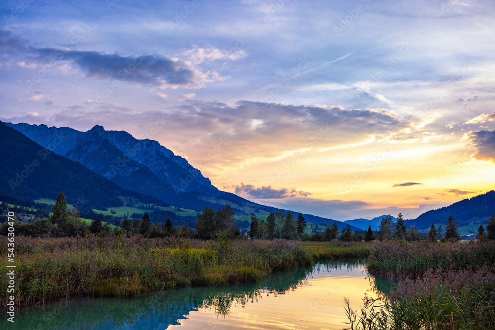 Fototapeta premium Majestic Lakes - Walchsee