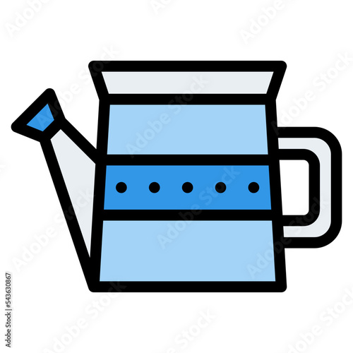 watering can spring season nature icon