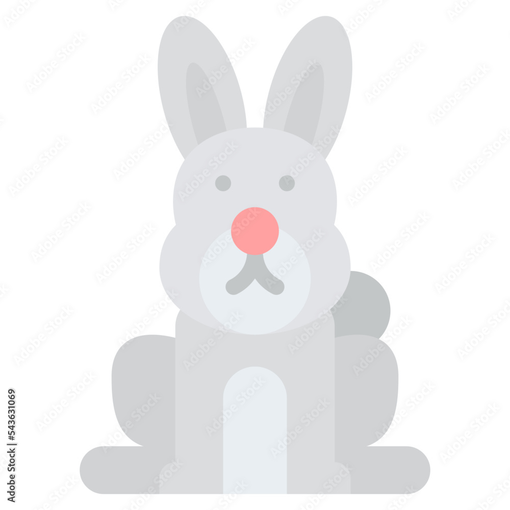 Obraz premium bunny spring season nature icon