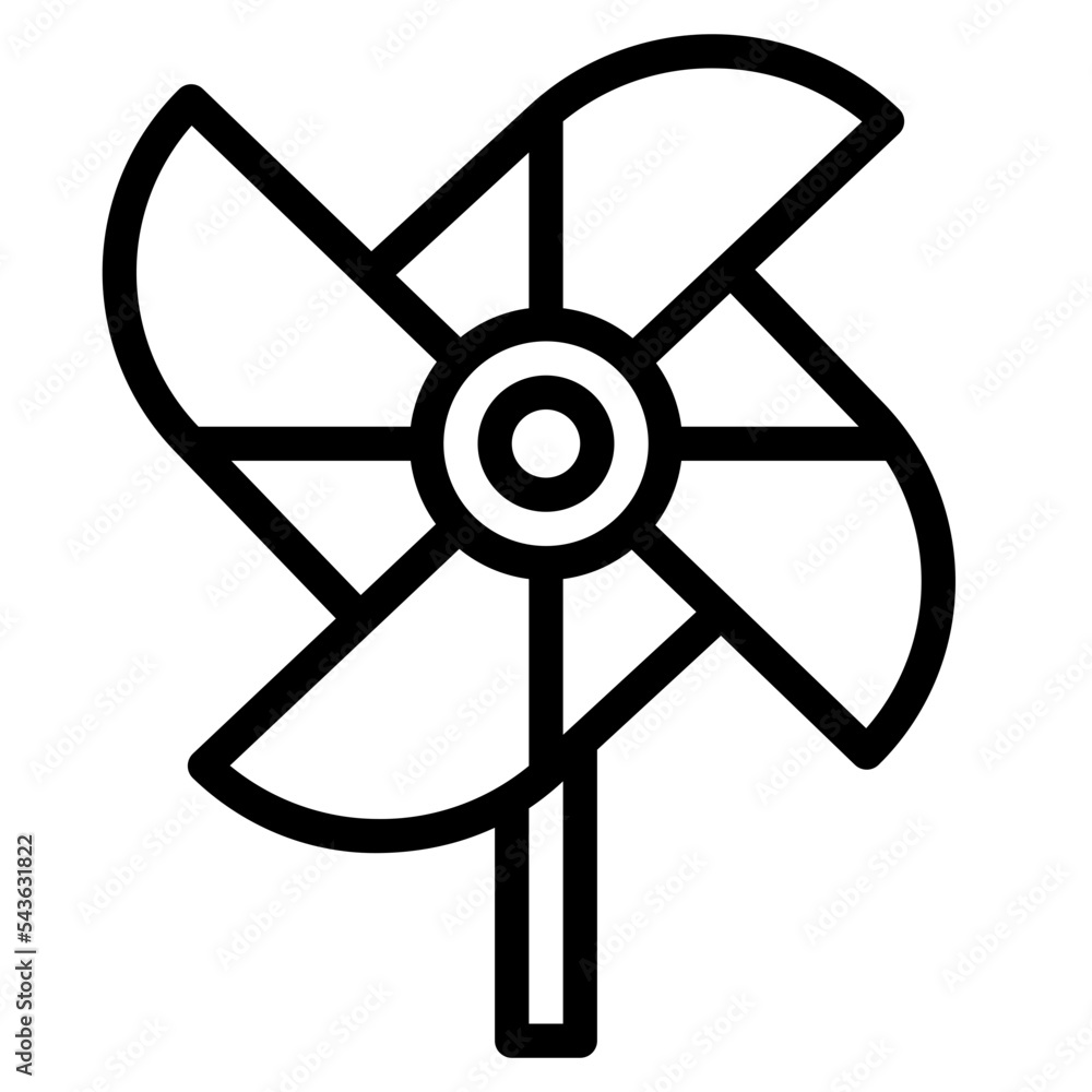 pinwheel spring season nature icon pinwheel spring season nature icon
