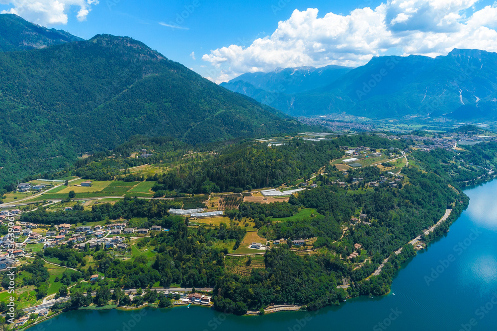 Lago di Caldonazzo, Trentino, Italy