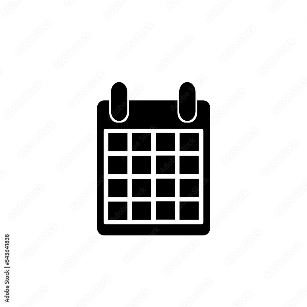 calendar icon, flat style vector illustration. Time and Date related icons set. Calendar reminder different style icon set. calendar icon, flat style vector illustration. Time and Date related icons set. Calendar reminder different style icon set.