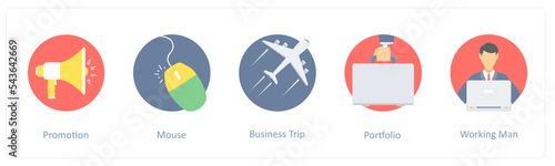 promotion, mouse, business trip