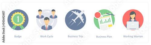 badge, work cycle