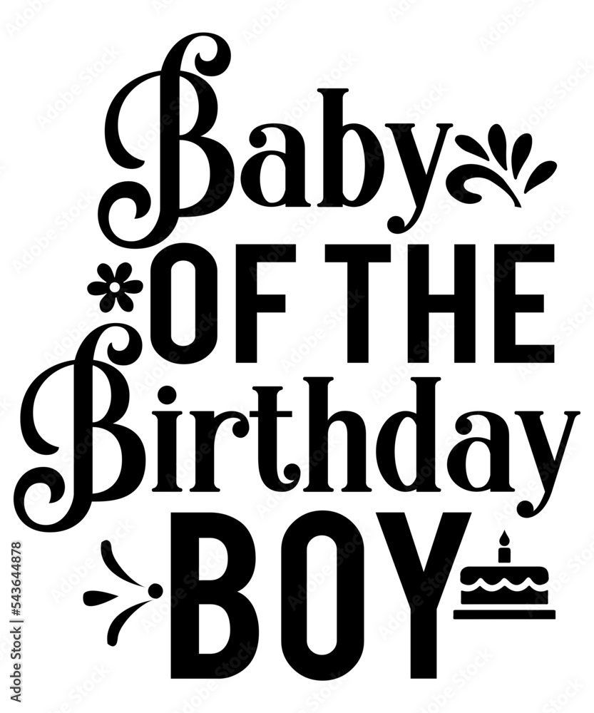Obraz premium Birthday SVG, Birthday Svg Bundle, Birthday Princess Svg, Birthday Queen Svg, Birthday Squad Svg, Shirt, Birthday King, Drip Cut File Silhouette Cricut,birthday party svg 