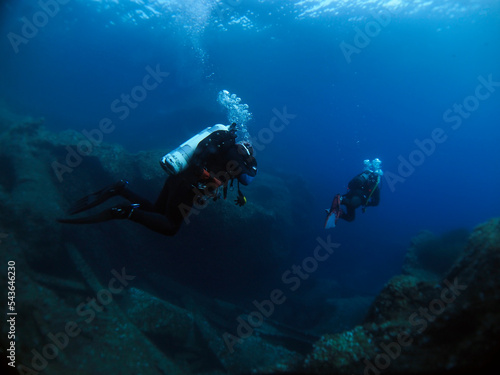 Scuba Diving and Underwater Photography Malta Gozo Comino - Wrecks Reefs Marine Life Caverns Caves History © David