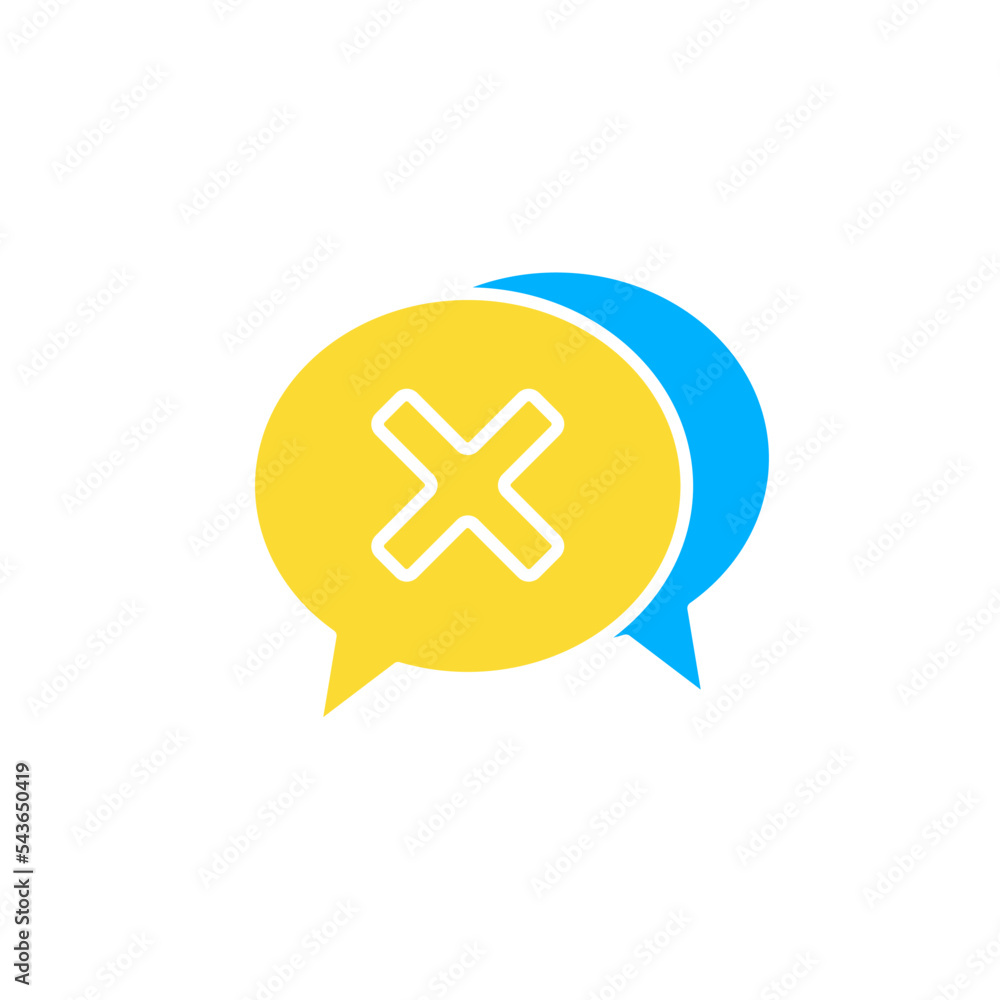 icon full color feedback review, comment, bubble chat, text, communication, chatting. editable color stroke and fill. filled colorful icon style. icon full color feedback review, comment, bubble chat, text, communication, chatting. editable color stroke and fill. filled colorful icon style.