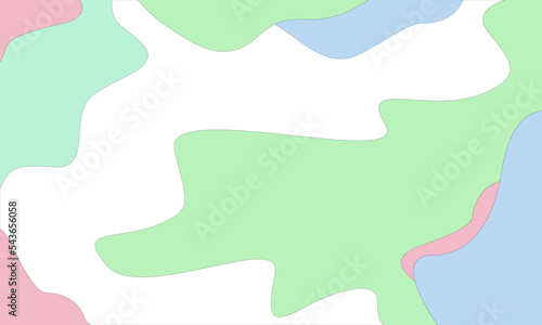 map of the country in a mosaic of harlequin bubbles