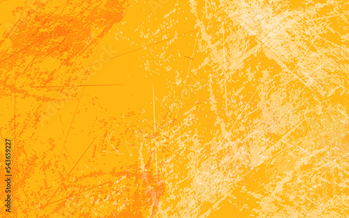 Abstract grunge texture orange color background vector