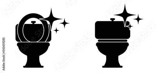 Fotografie, Obraz please keep toilet clean