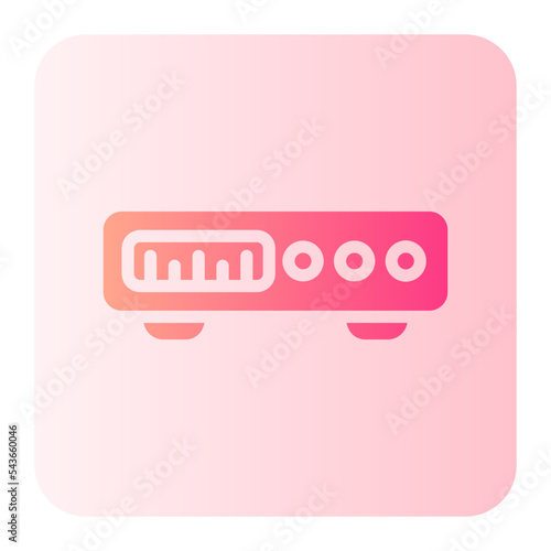 amplifier gradient icon