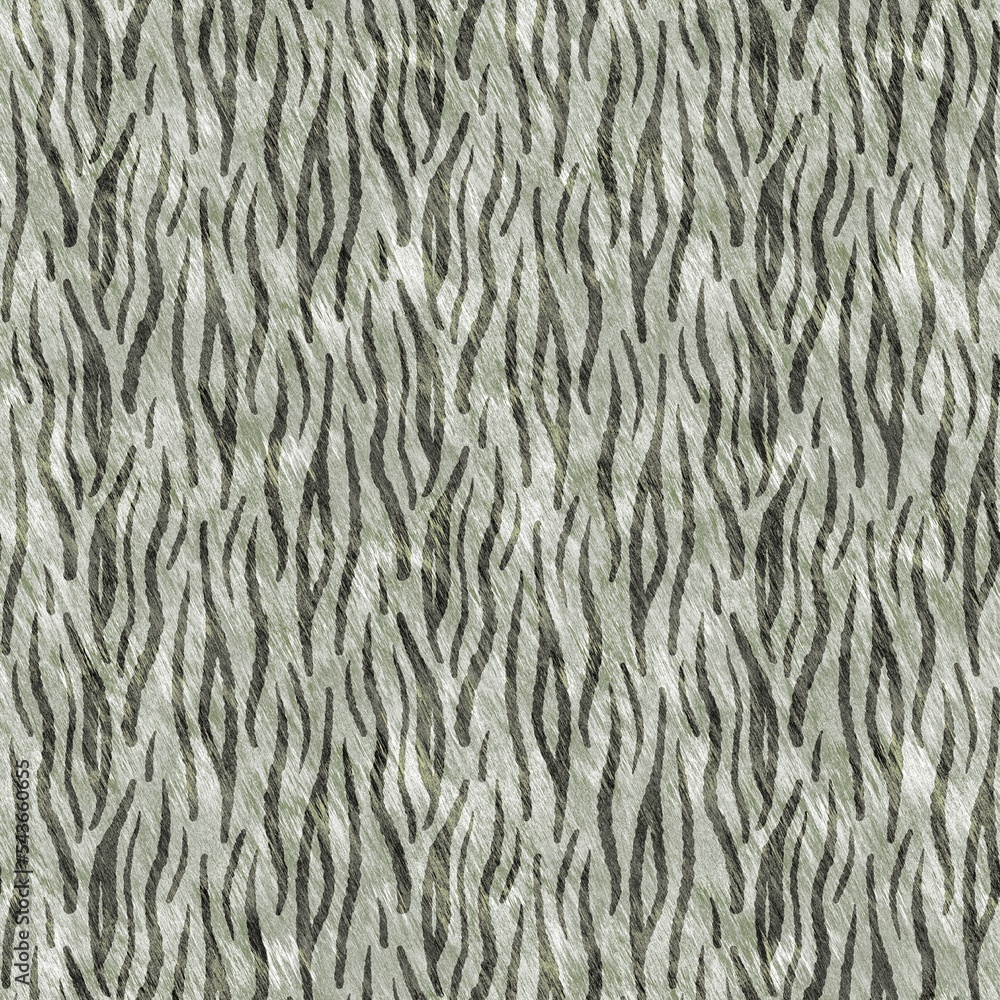 Cute safari tiger print fur wild animal pattern for babies room decor. Seamless furry green textured gender neutral print design. Cute safari tiger print fur wild animal pattern for babies room decor. Seamless furry green textured gender neutral print design.