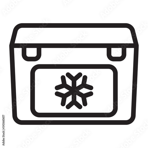 freezer line icon