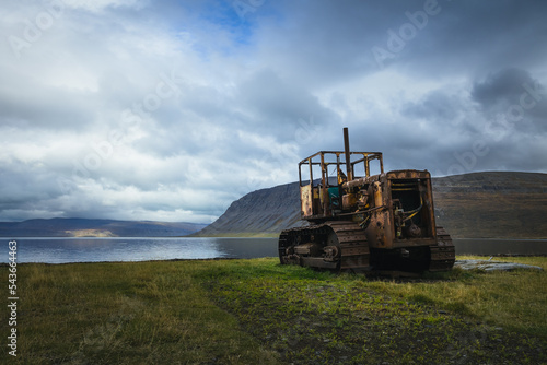 Ein verlassener Bauernhof auf den Westfjords