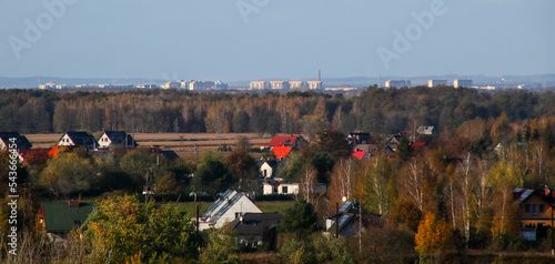 Widoki z wieży w Kotowicach Psie Pole Wrocław photo