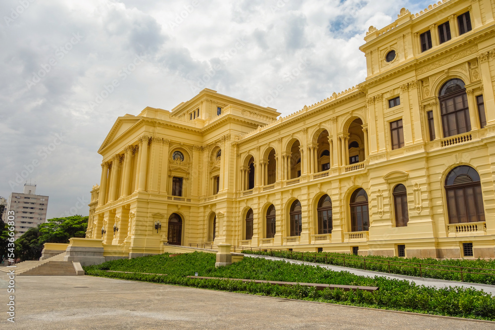 Sao Paulo, Brazil: facade of historic palace of Ipiranga Museum at Independence Park Sao Paulo, Brazil: facade of historic palace of Ipiranga Museum at Independence Park