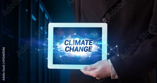 Wallpaper Mural Person holding tablet, technology concept Torontodigital.ca