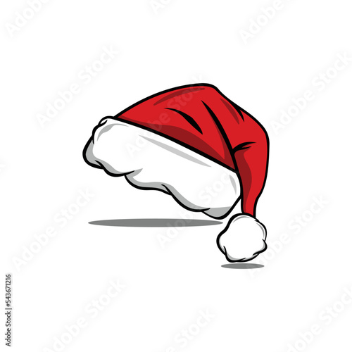 santa claus red hat