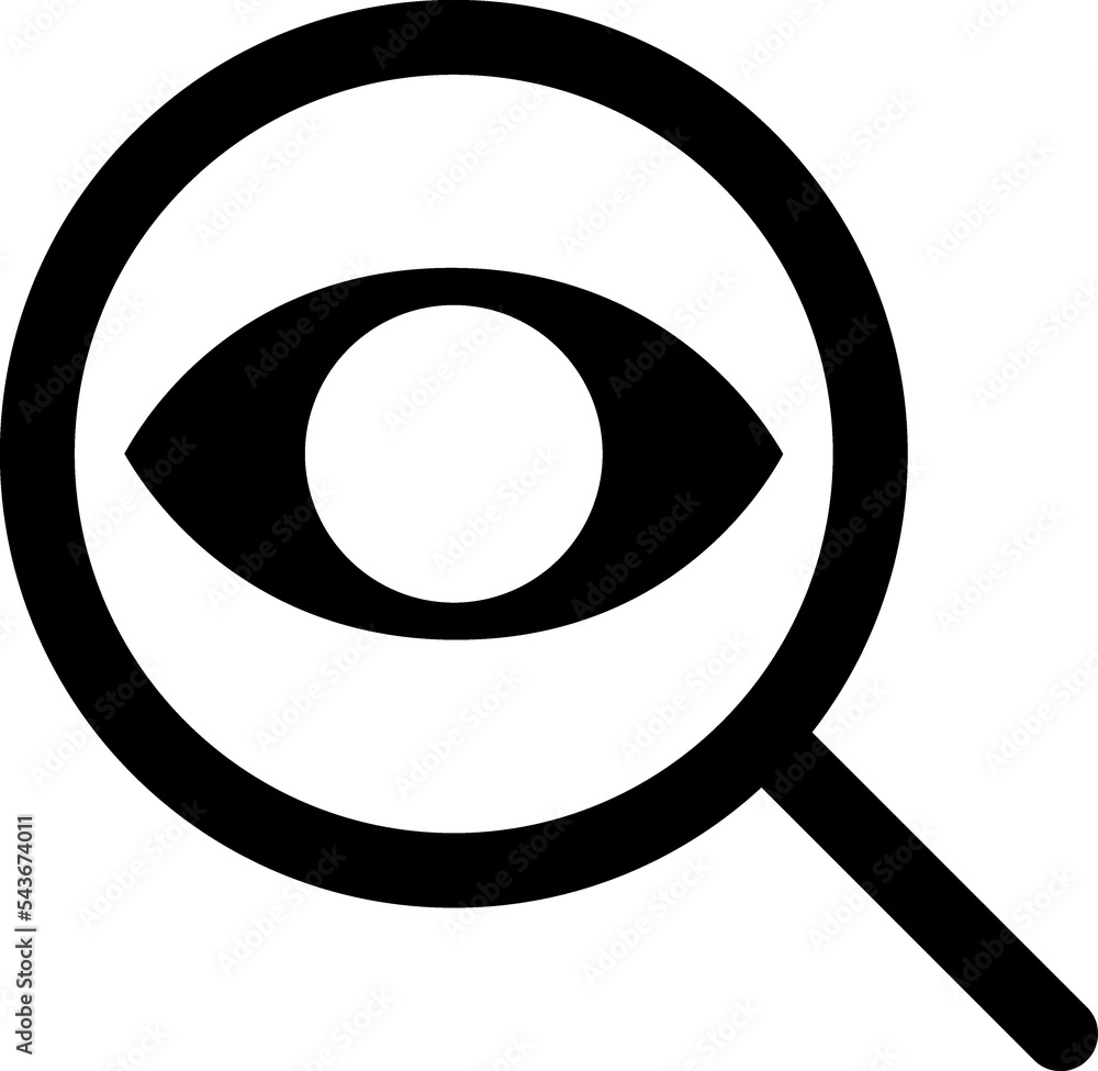 Hunter Eye View Magnifying Glass Search Icon Hunter Eye View Magnifying Glass Search Icon