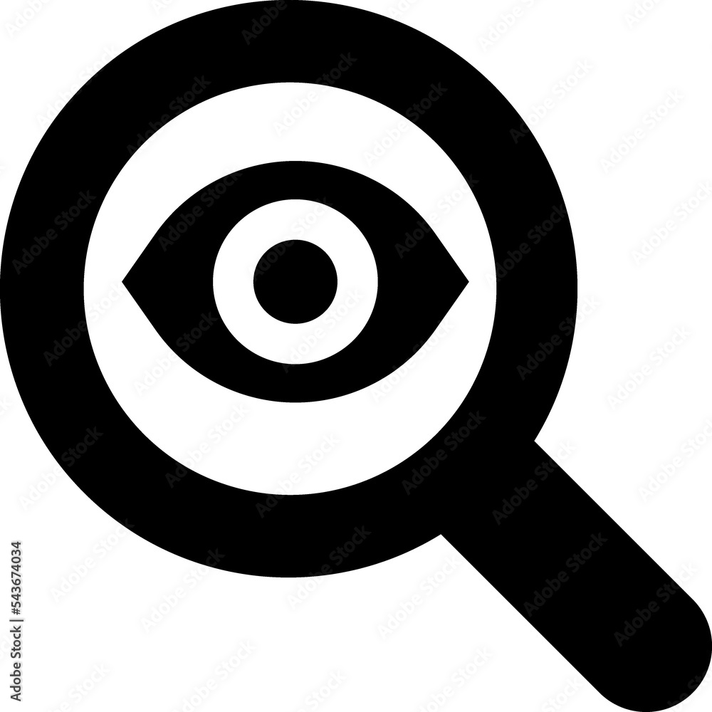 Hunter Eye View Magnifying Glass Search Icon Hunter Eye View Magnifying Glass Search Icon
