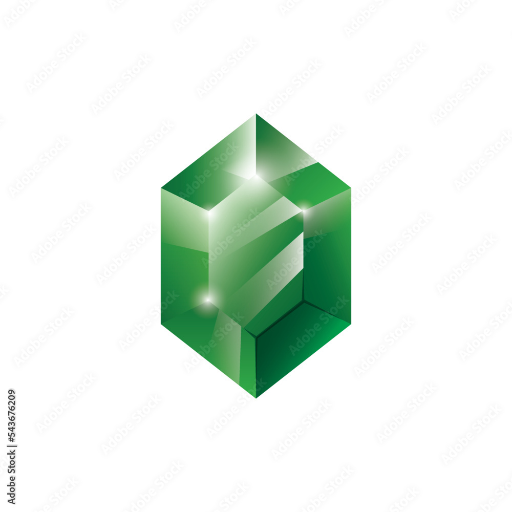 Gem, Precious stone, Game loot UI icon, vector illustration Gem, Precious stone, Game loot UI icon, vector illustration