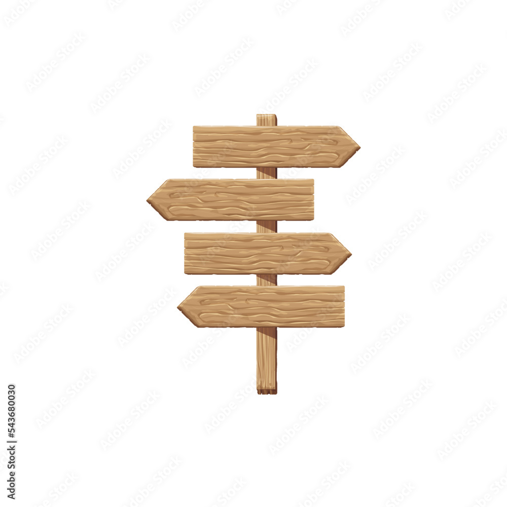 Wood sign. Empty wooden signboard template, vector illustration Wood sign. Empty wooden signboard template, vector illustration