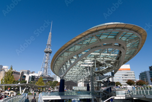 Fotografie 愛知県名古屋市　栄の都市景観　（nagoya）