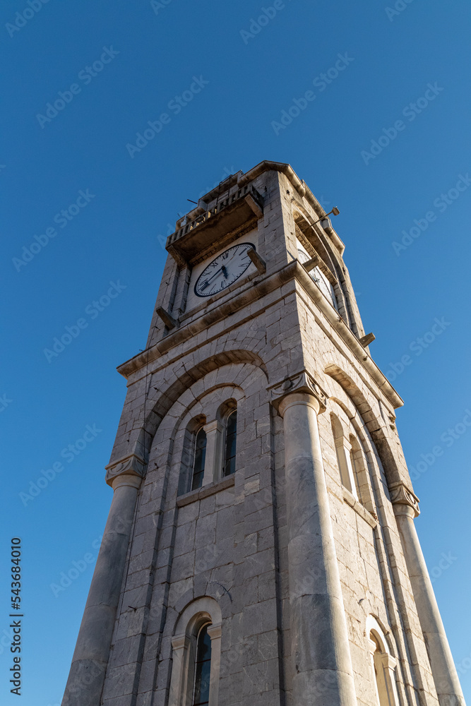 historical stone clock