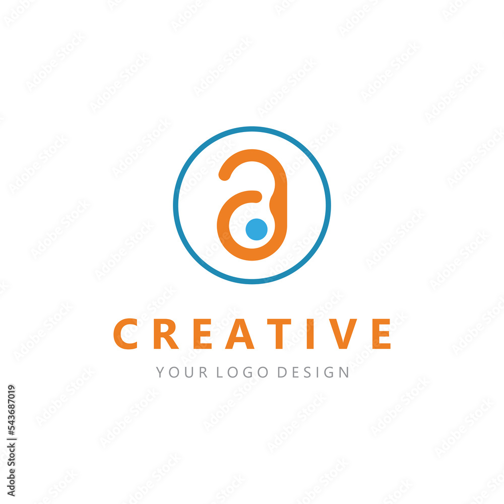 Fototapeta premium A Letter icon Template