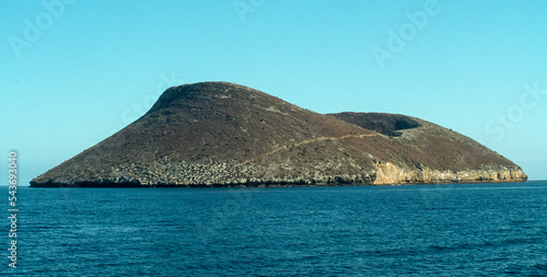 Volcan, Ile Daphne Major, Archipel des Galapagos, Equateur photo