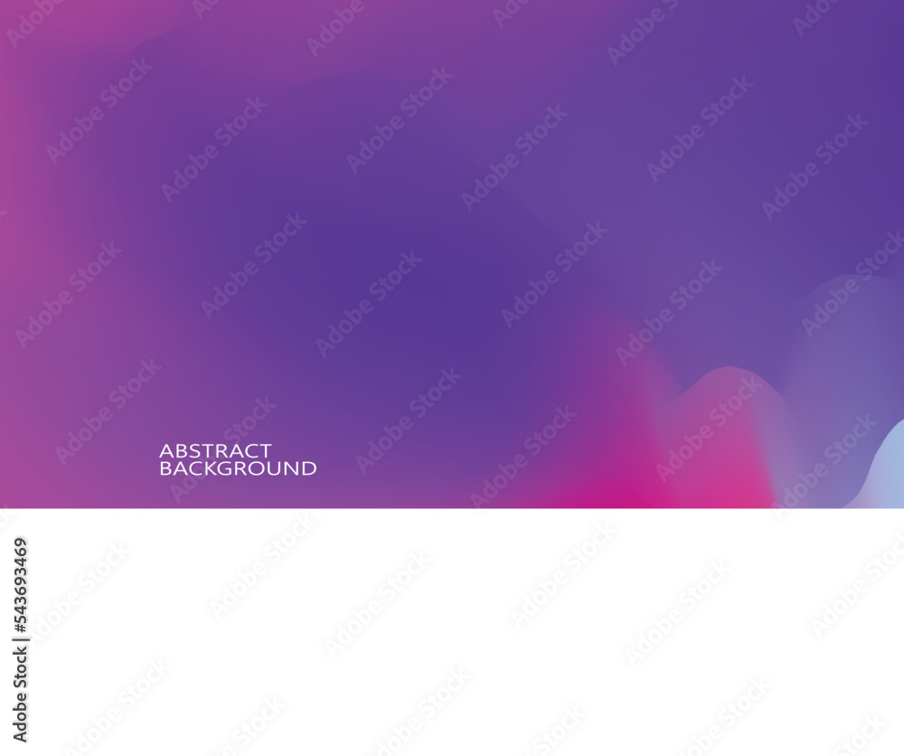 Blurred colored abstract background. Liquid vibrant Smooth transitions of iridescent colors. Colorful gradient. Soft gradient backdrop with place for text, graphic design, banner, poster, wallpaper