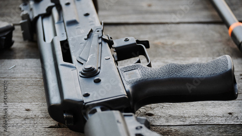 Modernized Kalashnikov assault rifle