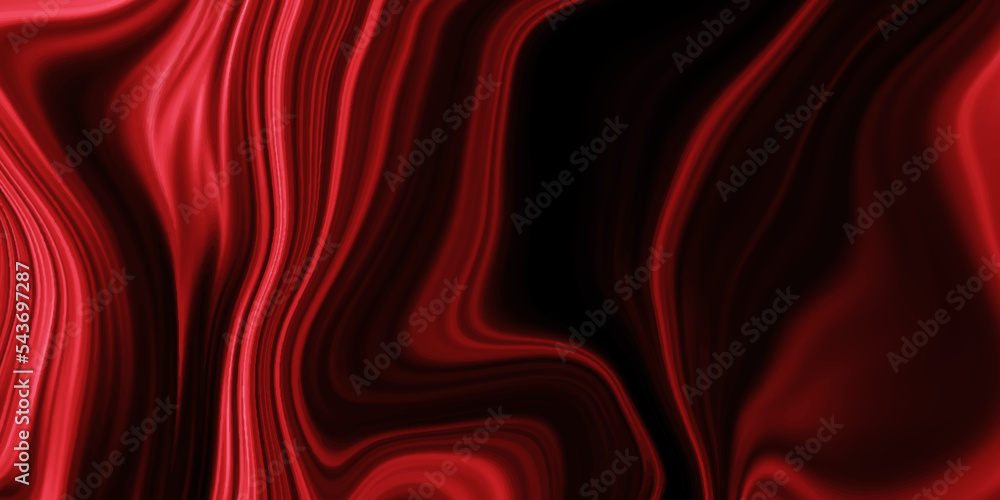 Luxurious colorful liquid marble surfaces design. Abstract red acrylic pours liquid marble surface design. Beautiful fluid abstract paint background. close-up fragment of acrylic painting on canvas.