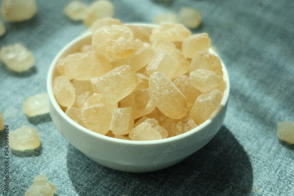 top view of cube shape brown sugar in a bowl top view of cube shape brown sugar in a bowl