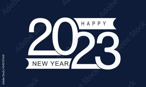 Lettering, Happy new year 2023.