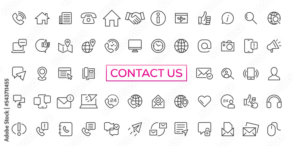 Set of simple Contact us icons for web and mobile app. Social Media network icon call us email mobile signs. Customer service. Contact support sign and symbols Set of simple Contact us icons for web and mobile app. Social Media network icon call us email mobile signs. Customer service. Contact support sign and symbols
