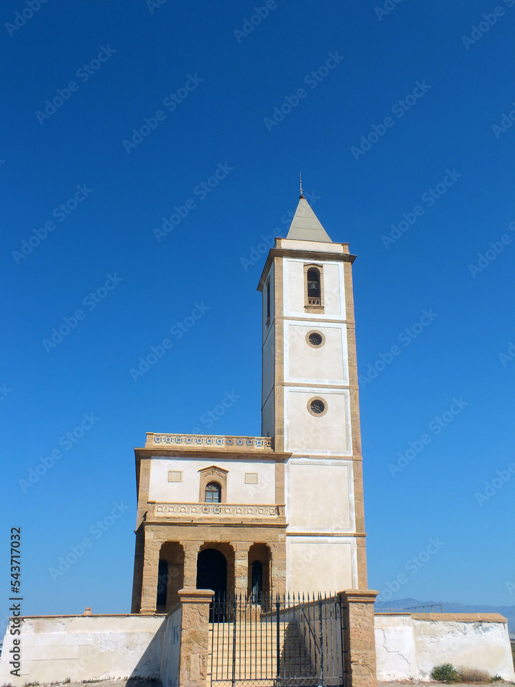 Iglesia de las Salinas en Cabo de Gata