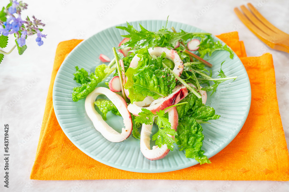 煮イカのカルパッチョ 煮イカのカルパッチョ