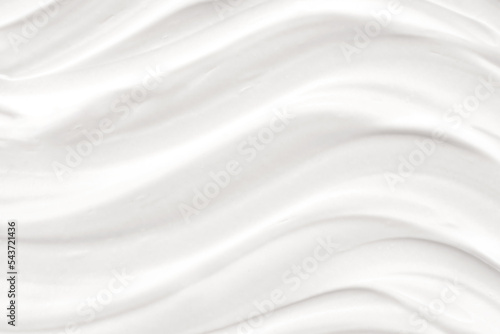 Texture of white cosmetic cream. Moisturizing cream background for dry skin care